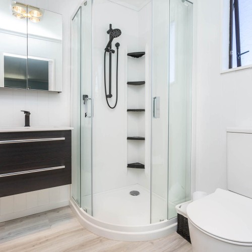 bathroom designed and built in Upper Hutt