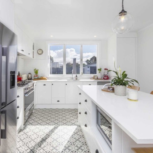 sunny, modern, kitchen design and build from Wellington's Hutt Valley